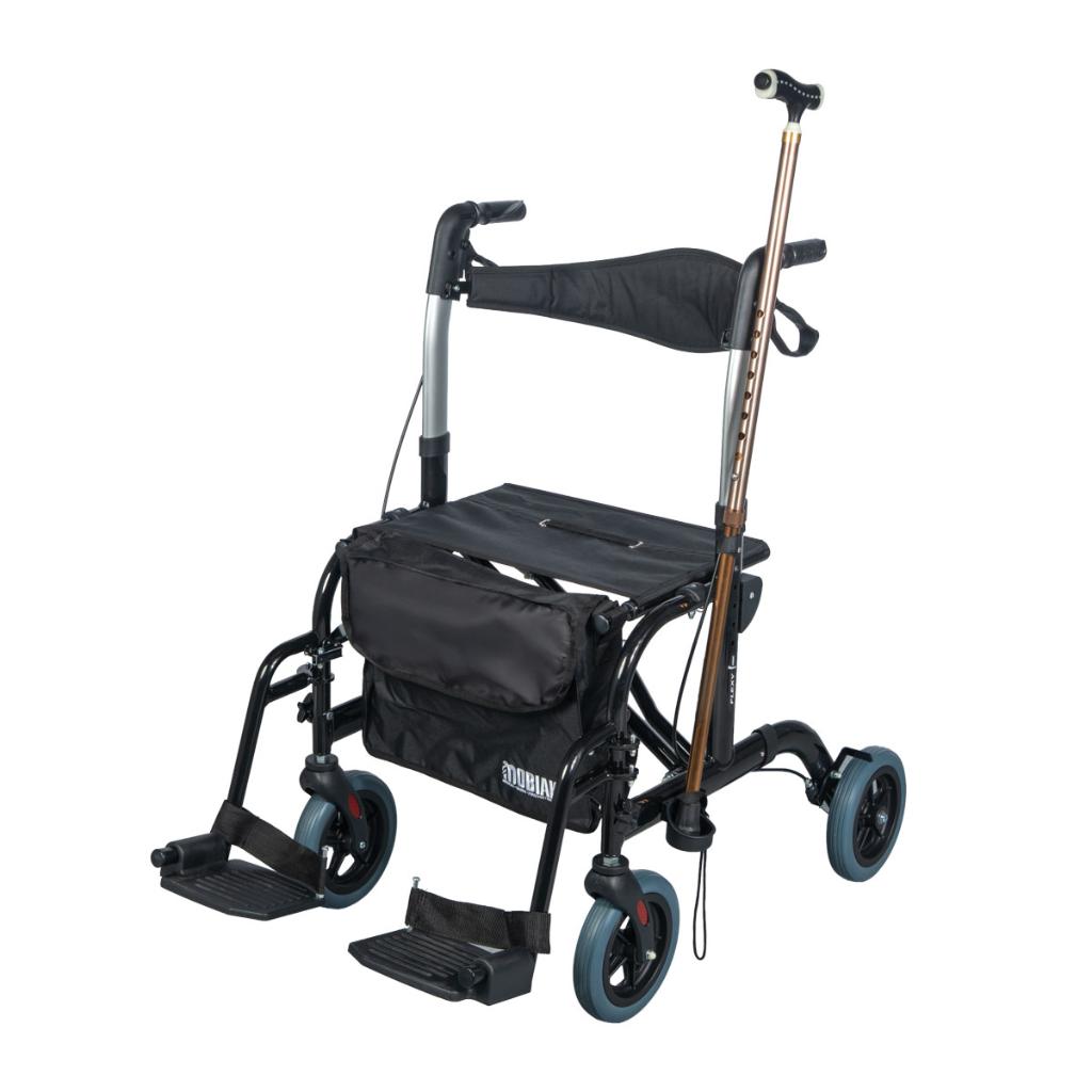 FLEXY | Kombinierter Rollstuhl & Rollator | 8,7 kg