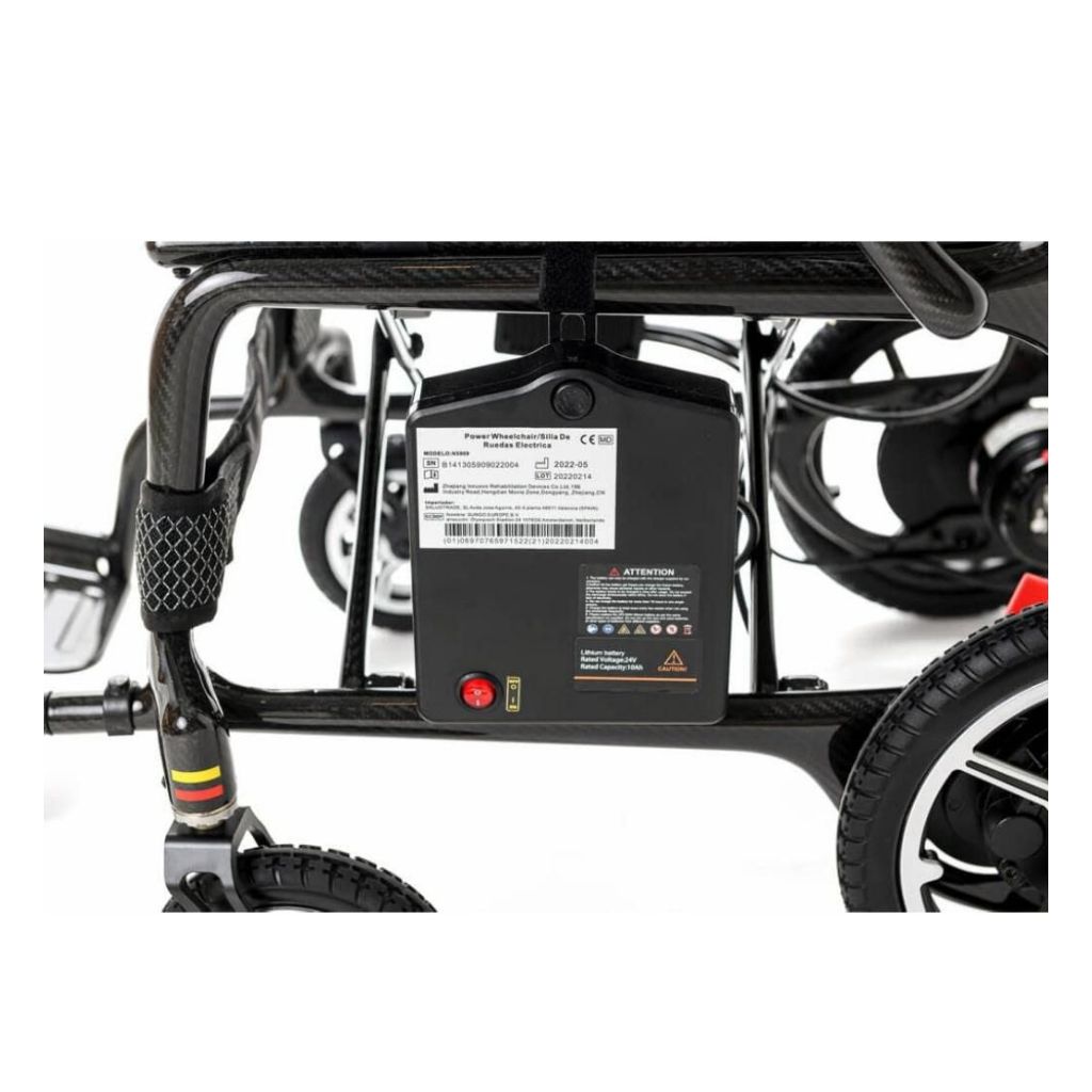 SITGO - 11,6 kg leichter Elektrorollstuhl aus Carbonfaser | SITGO