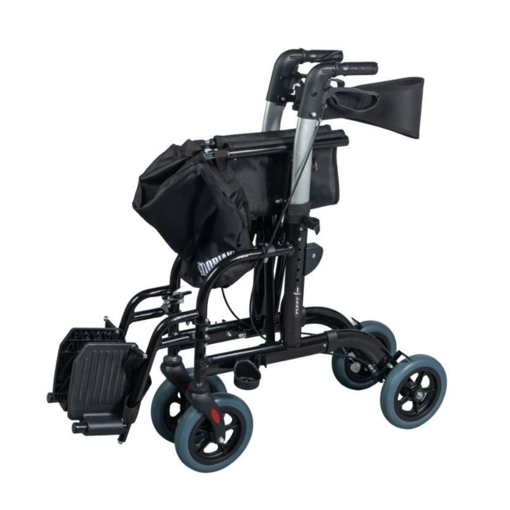 FLEXY | Kombinierter Rollstuhl & Rollator | 8,7 kg