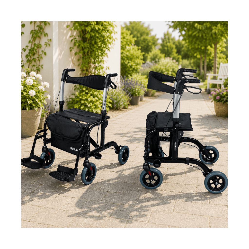 FLEXY | Kombinierter Rollstuhl & Rollator | 8,7 kg
