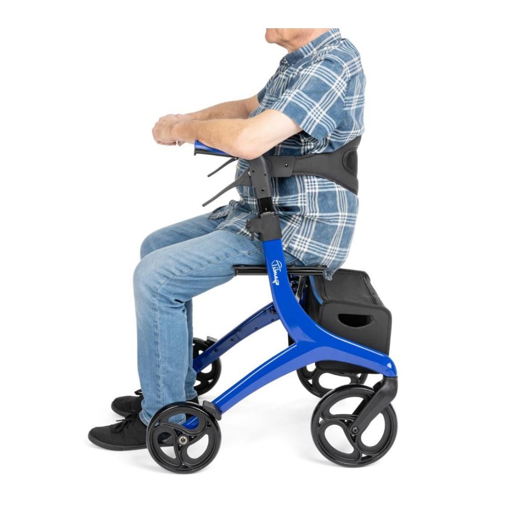 LORENZA Leichtgewicht-Rollator| Intelligentes und praktisches Design | 7,7 kg