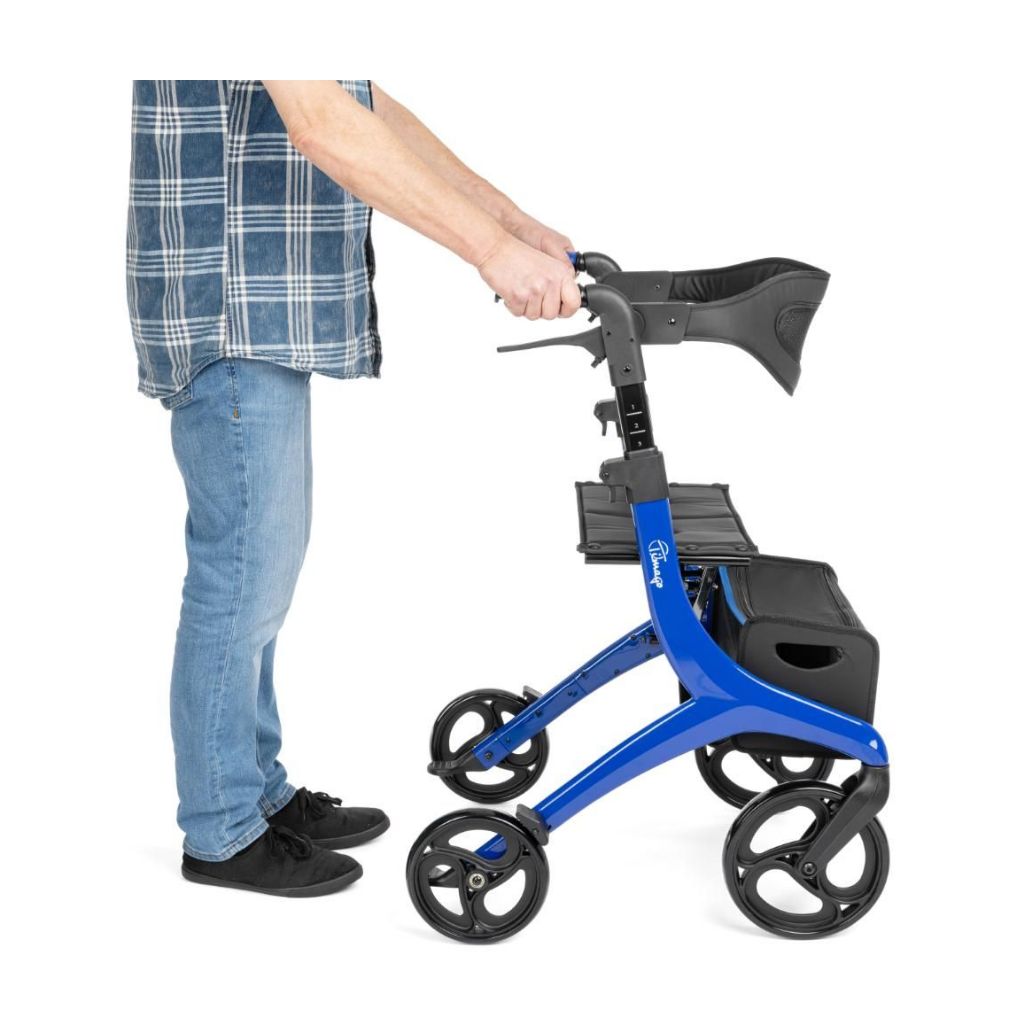 LORENZA Leichtgewicht-Rollator| Intelligentes und praktisches Design | 7,7 kg