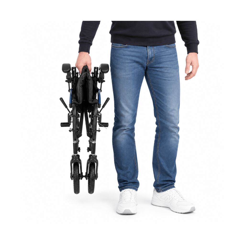 FLOW TIM | ultraleichter Rollstuhl - 11,9 kg | Komplettausstattung