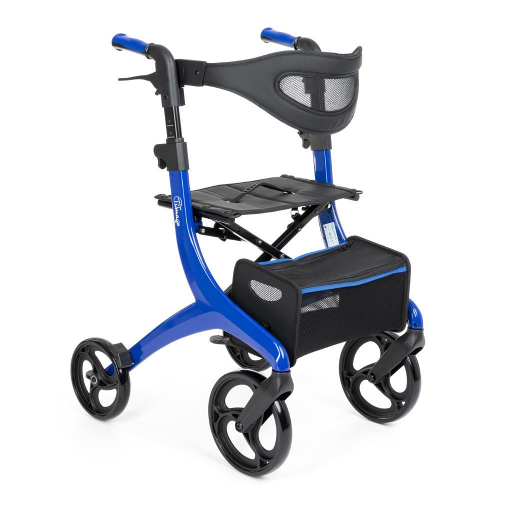 LORENZA Leichtgewicht-Rollator| Intelligentes und praktisches Design | 7,7 kg