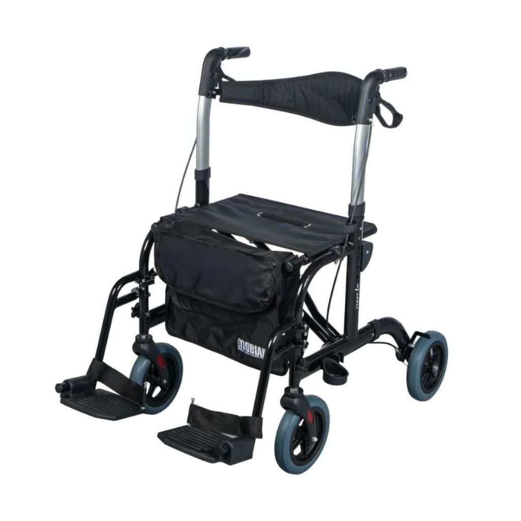 FLEXY | Kombinierter Rollstuhl & Rollator | 8,7 kg