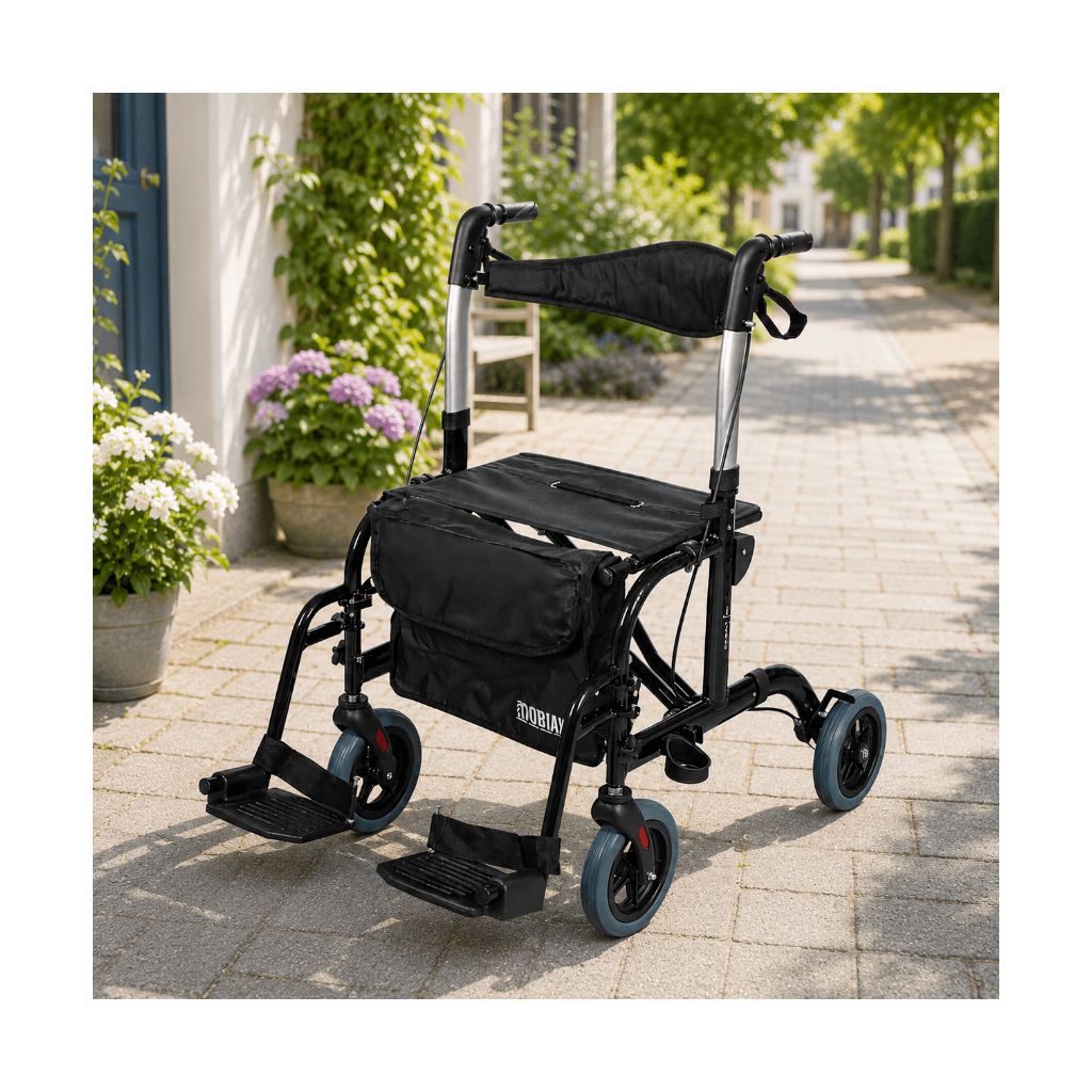 FLEXY | Kombinierter Rollstuhl & Rollator | 8,7 kg