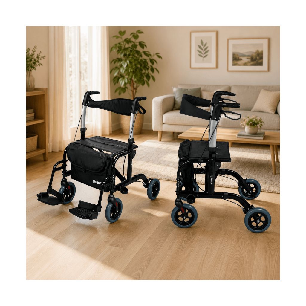 FLEXY | Kombinierter Rollstuhl & Rollator | 8,7 kg