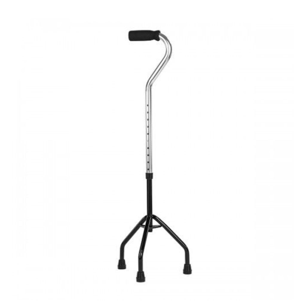 TRIPOD Dreibeiniger Gehstock | Höhenverstellbar | 100 kg