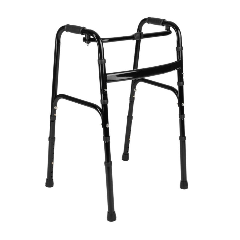 FOLDY | Faltbares Gehgestell | 136 kg | Gefaltet 52 × 13 × 50 cm