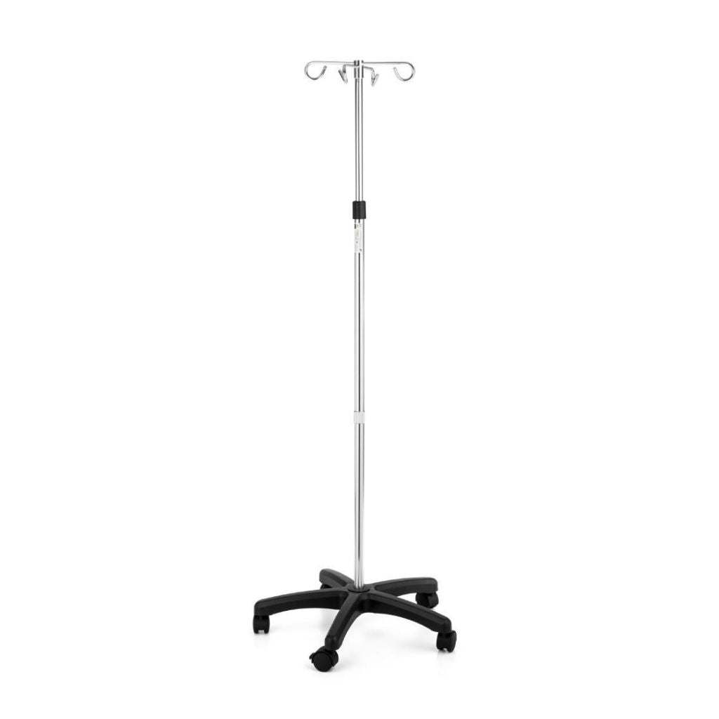 STAND TIM | Mobiles Infusionsstativ auf Rollen | Höhenverstellbar