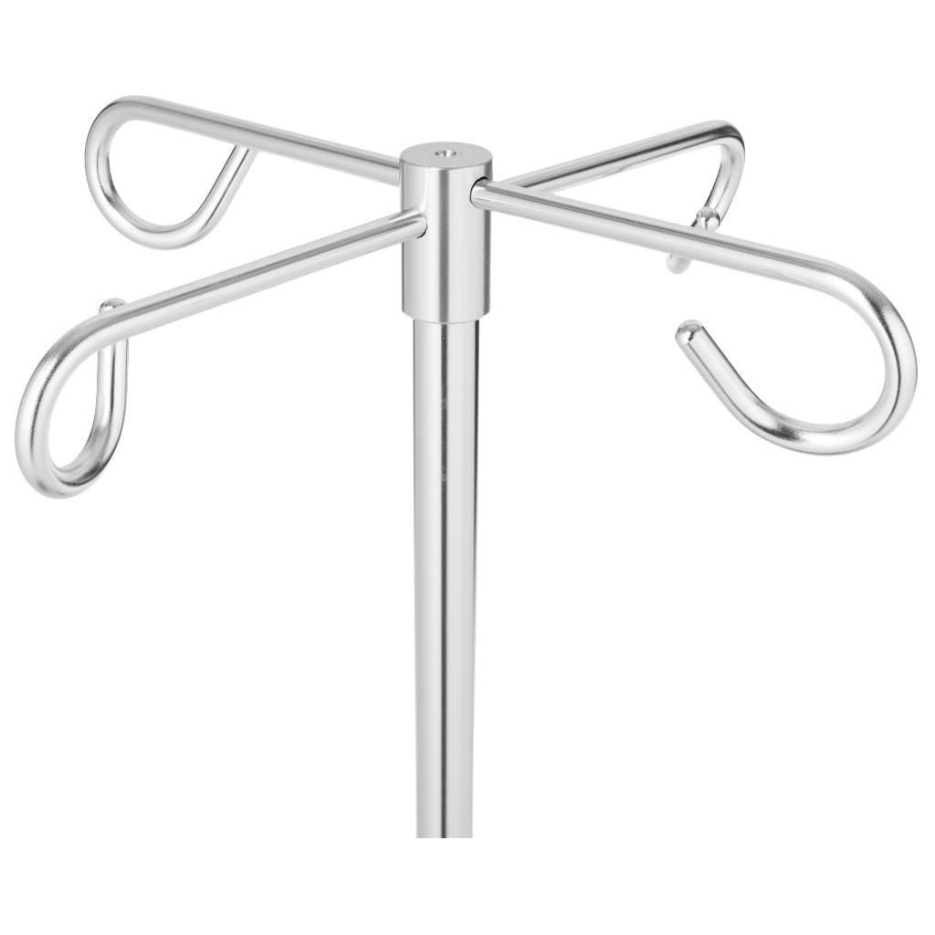 STAND TIM | Mobiler Infusionsständer auf Rädern | Höhenverstellbar